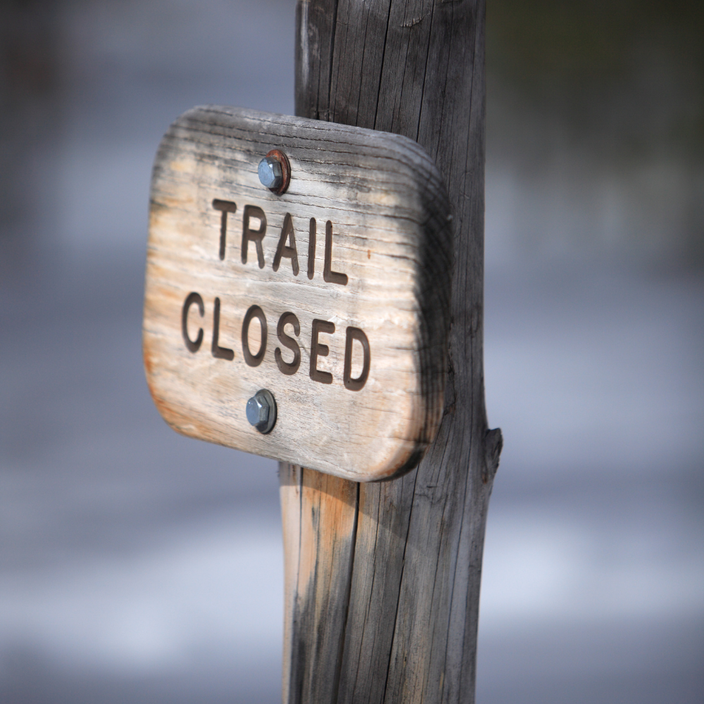 Why are Trails Closed in May?